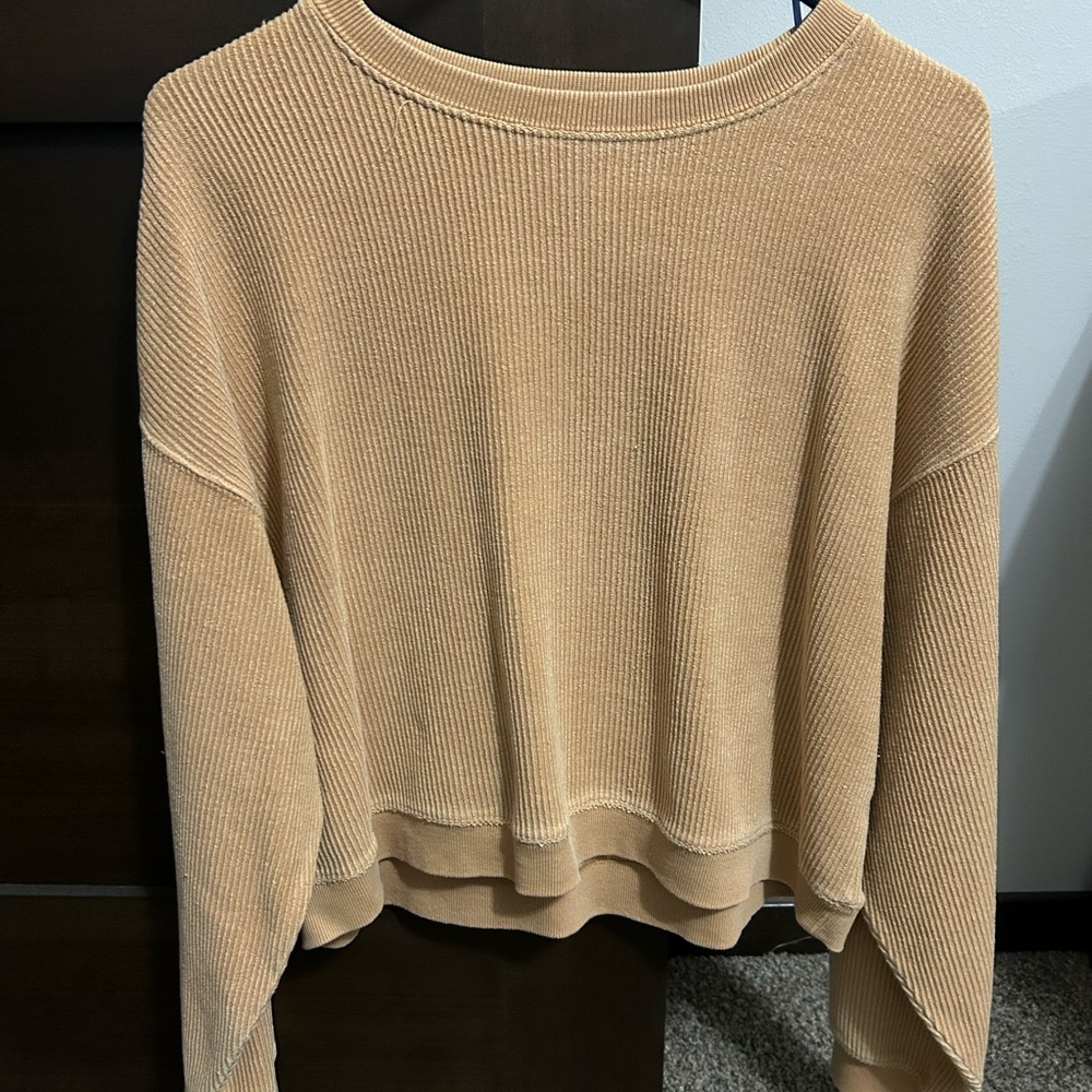 Thread & Supply Camel Knit Top
